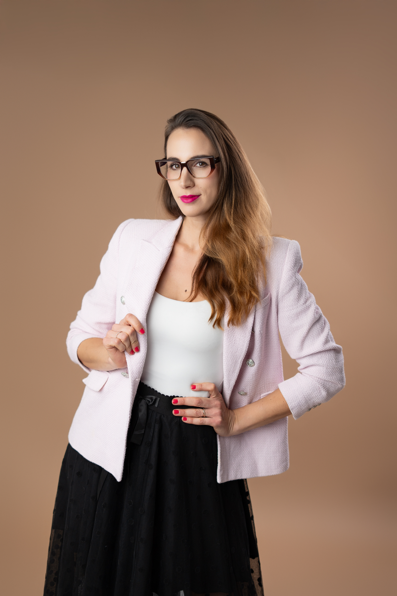 Aneta před objektivem
